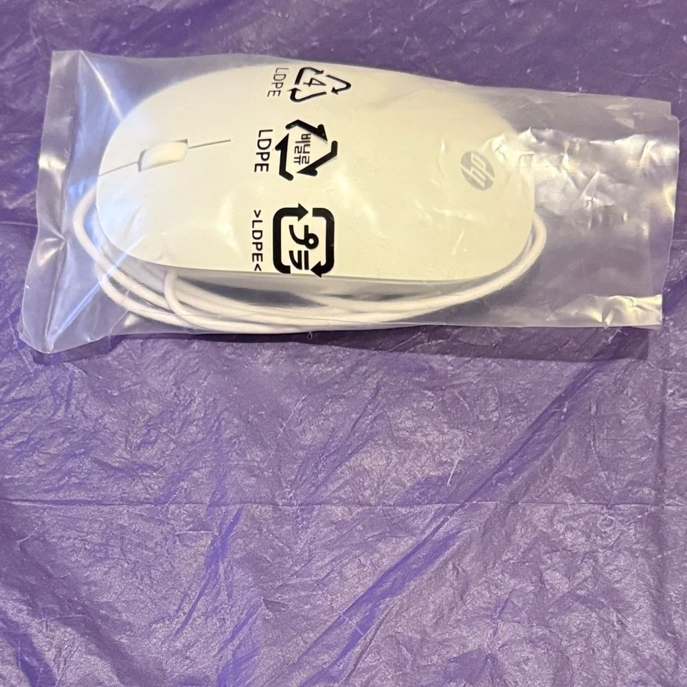 HP Classic White Mouse 🖥️